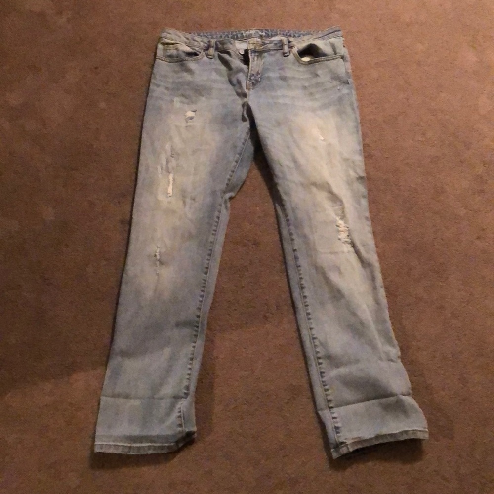 Crop jeans